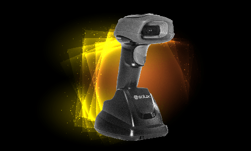 [POSVZLA-ESCANER-INALAMBRICO-INDUSTRIAL-CON-BASE-CARGADOR-] Escáner Inalámbrico Industrial con Base Cargador